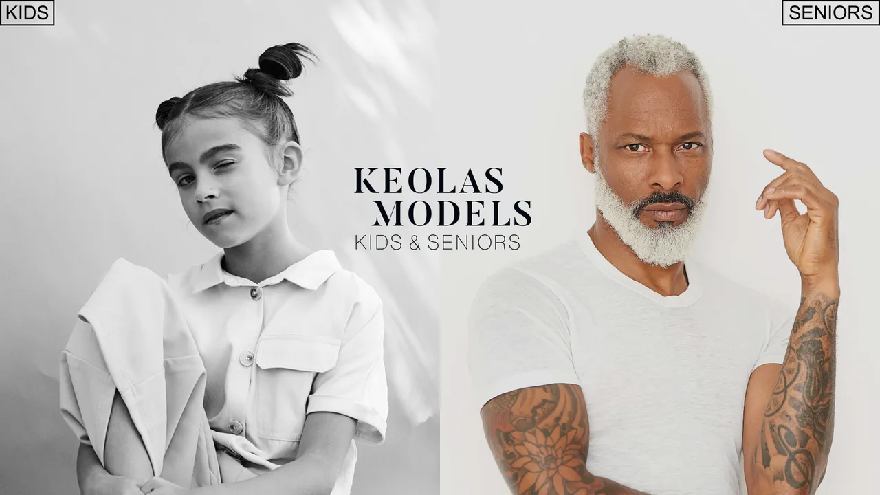 Keolas Models svetainės pirmasis puslapis