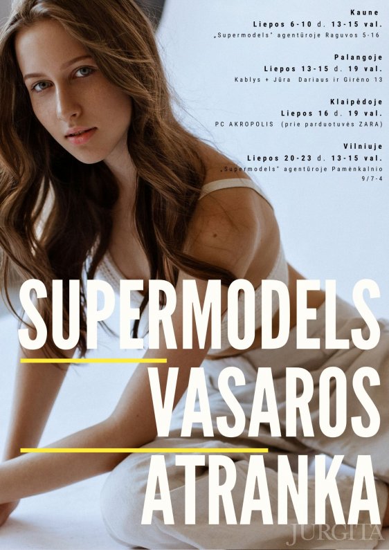 Modelių agentūra „Supermodels“ kviečia į vasaros atrankas
